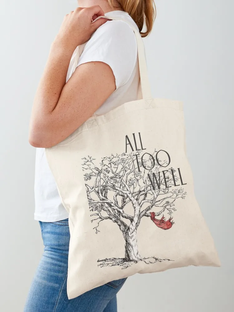 All too well Tote Bag For Women Reuseable Canvas For Girl Fashion Shopping Grocery For Female