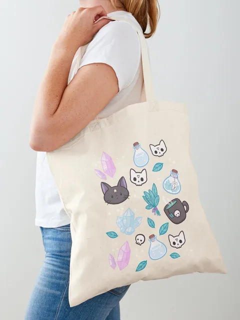 Half Nurse Half Coffee Nurse Appreciation Tote Bag Reuseable Canvas Fashion Shopping Grocery School Femal Gril.jpg 640x640 3