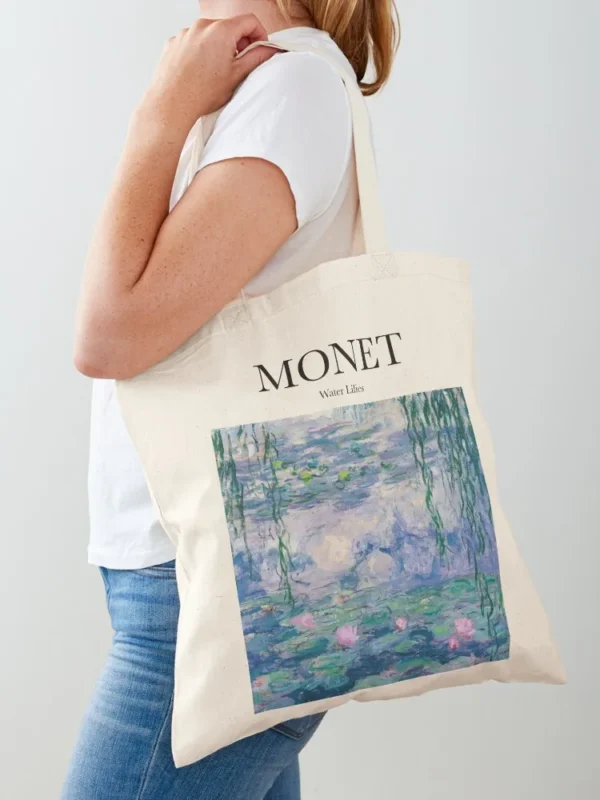 Monet Water Lilies Art Tote Bag