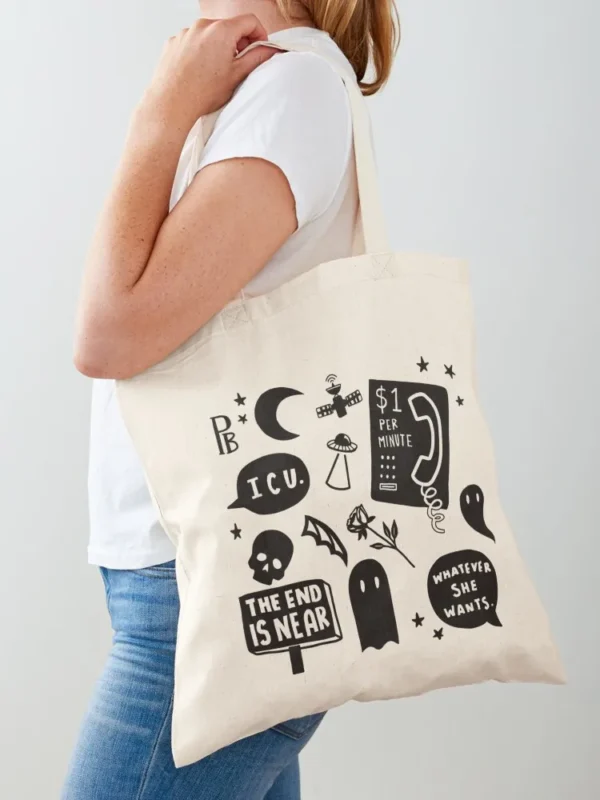 Music Album Inspired Tote Bag