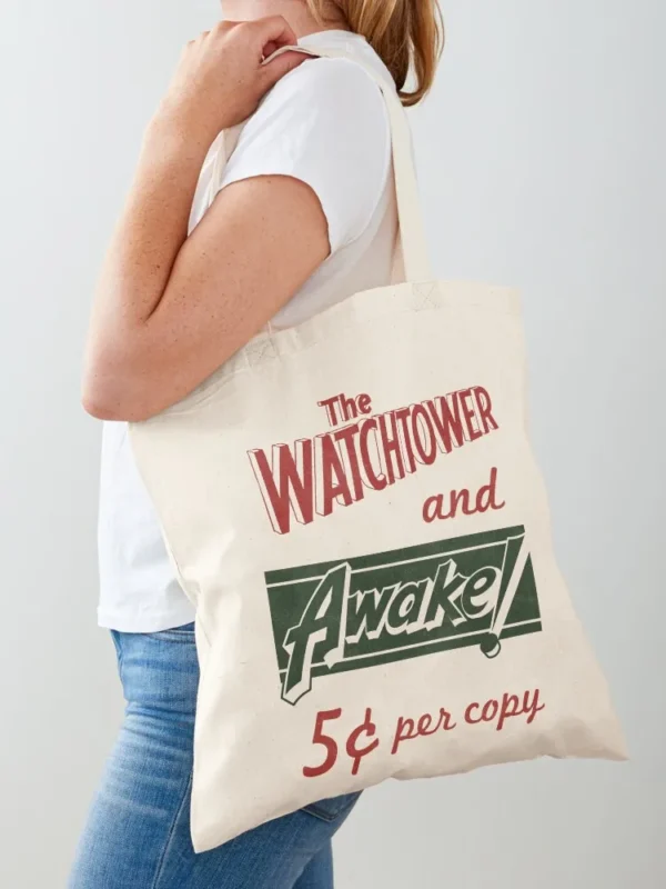 Watchtower Awake Vintage Tote Bag