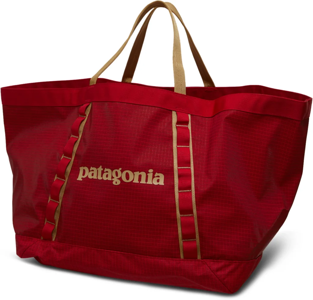 Patagonia puffer tote bag
