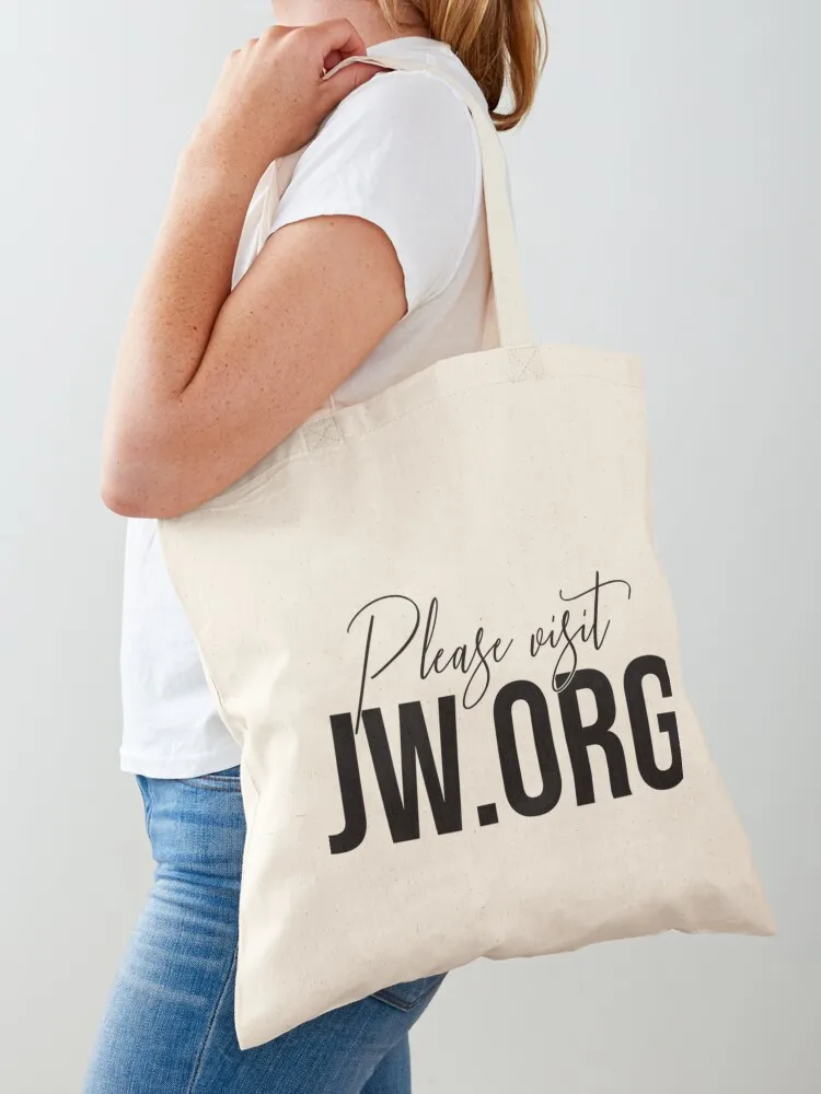 Please visit JW ORG Tote Bag Reuseable Canvas Fashion Shopping Grocery School Femal Gril Women Personal