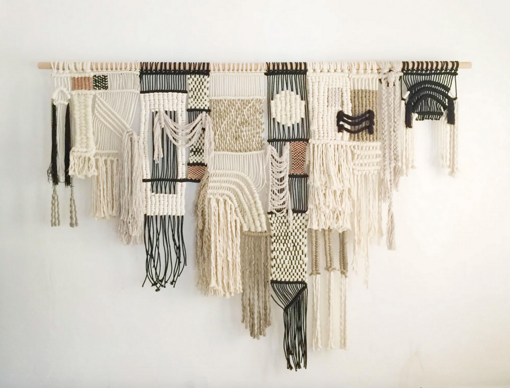 Elevate Your Space With This DIY Macrame Wall Art 4 Macrame Abstract Wall Art