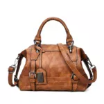 genuine leather tote bag for women
