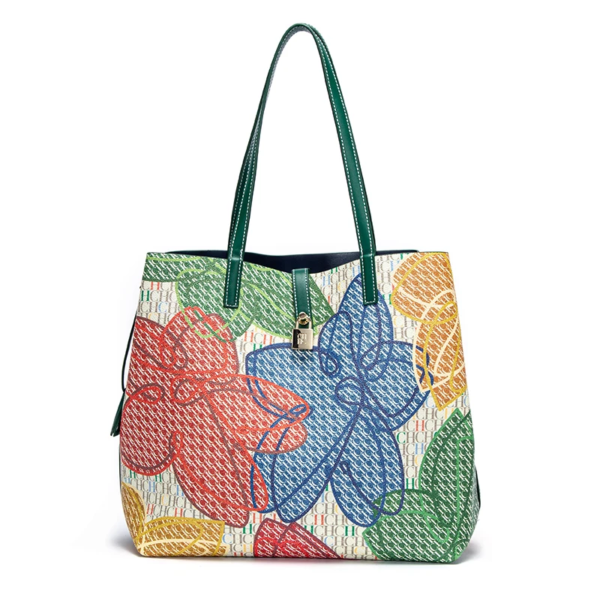 Vintage Floral Tote Bag New Women's Handbag