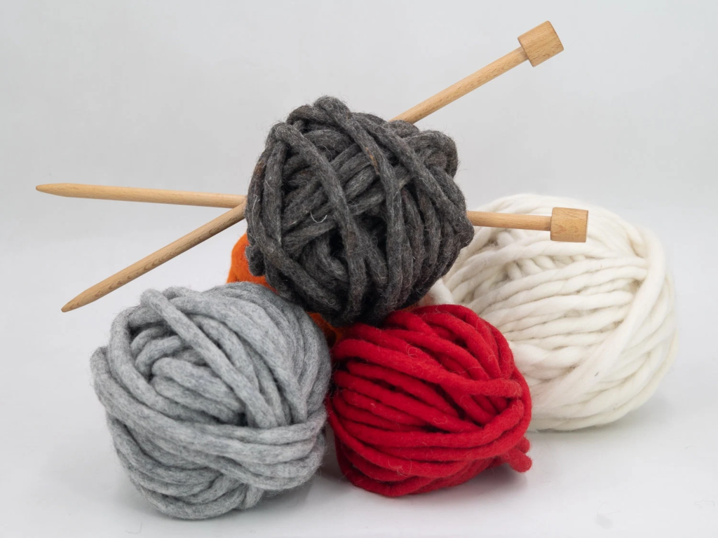 wool yarn for rope