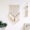 Boho-Chic Vintage Macrame Wall Hanging 1