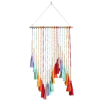 Colorful Tassel Tapestry Hanging Decorative Macrame