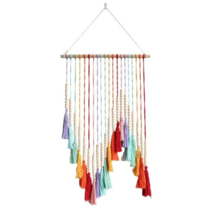 Colorful Tassel Tapestry Hanging Decorative Macrame