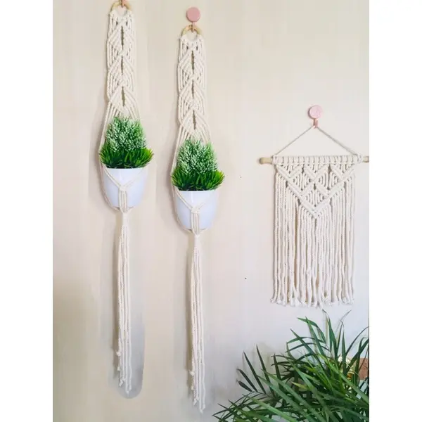 outdoor spaces macrame