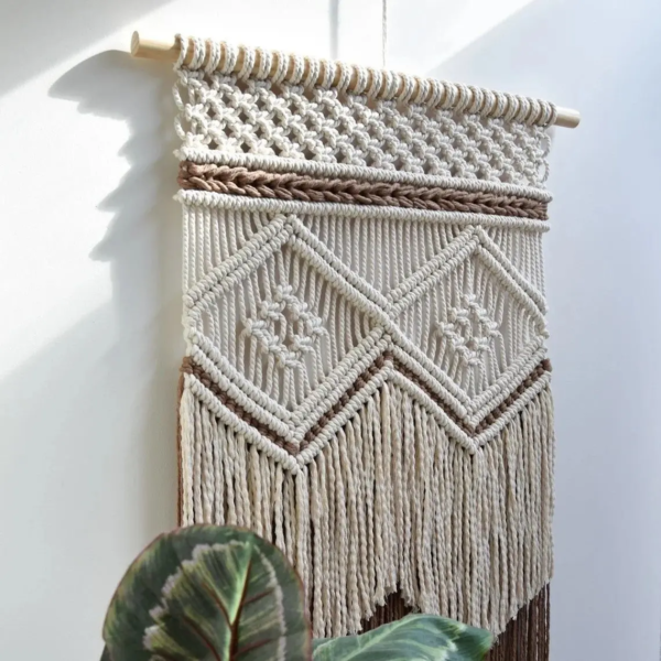 Simple Macrame Wall Hanging 2