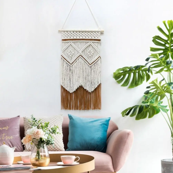 Simple Macrame Wall Hanging 4