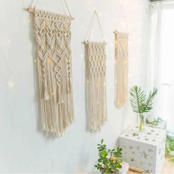 Three Style Wall Decoration Macrame 7