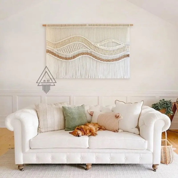 Wave Tapestry Bohemian Macrame 3