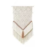 Boho-Chic Vintage Macrame Wall Hanging 5