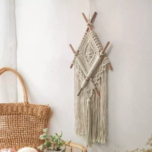 Bohemian Tassel Macrame Wall Hanging 1