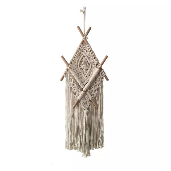 Bohemian Tassel Macrame Wall Hanging 4