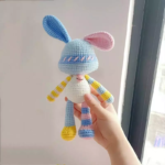 Candy Rabbit Crochet Doll 1