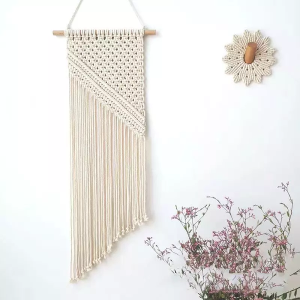 Classic Bohemian Macrame Wall Hanging 1