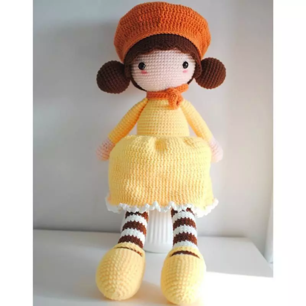 Cute Bunny Crochet Doll 5