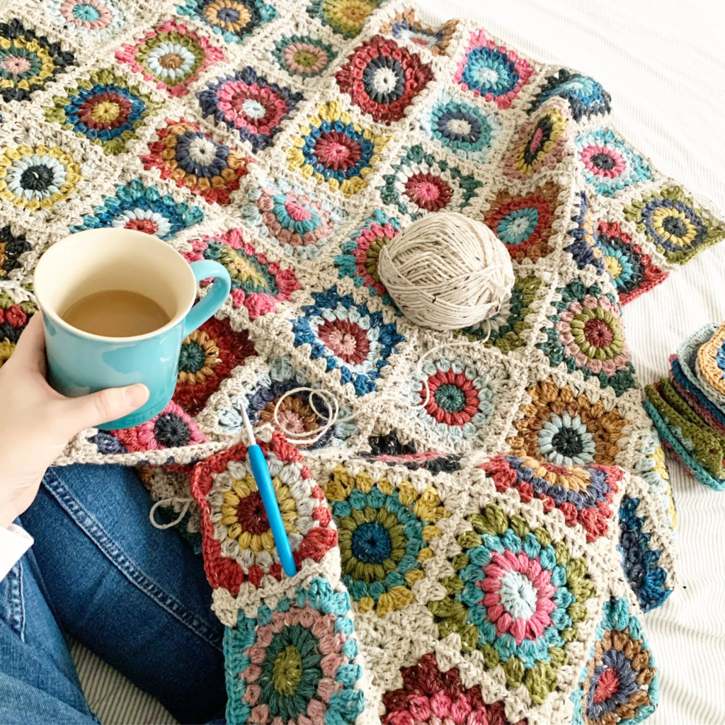 granny square afghan