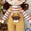 Pendant Couple Crochet Doll 3