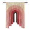 Pink Gradient Macrame Curtain 7