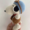 Snoopy Crochet Doll 5