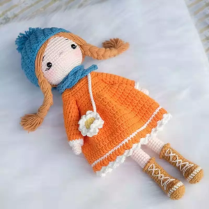 Sweet Baby's First Crochet Doll 1