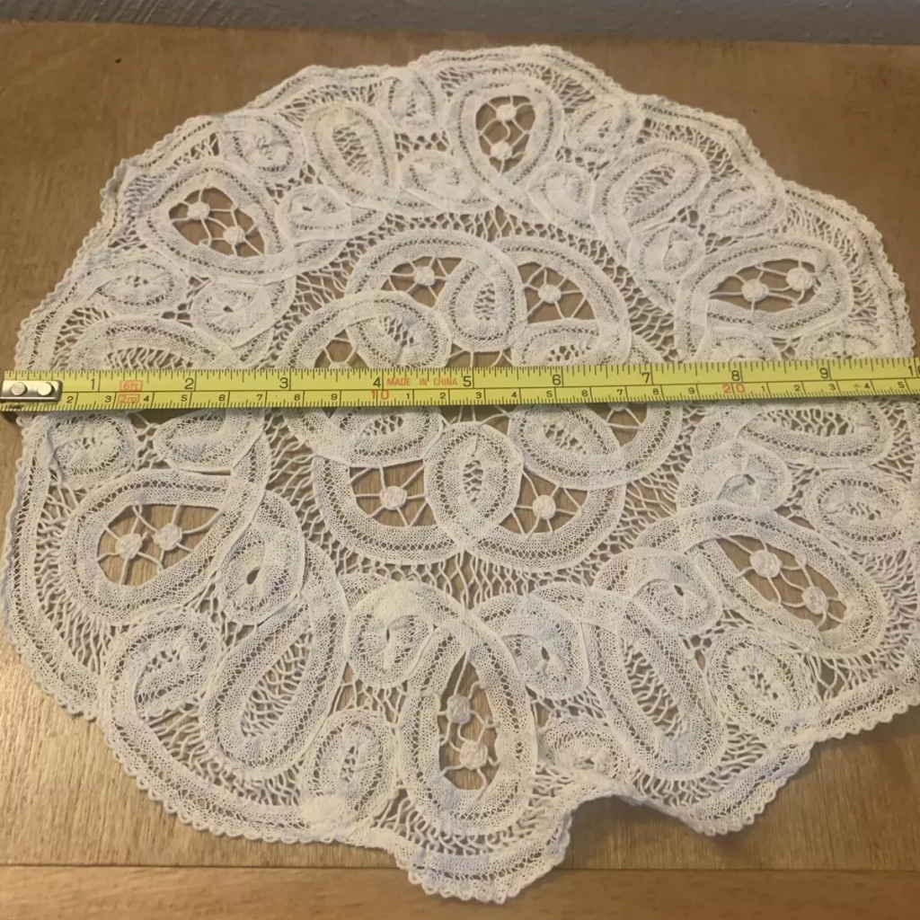 victorian lace doily