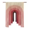 Pink Gradient Macrame Curtain 7