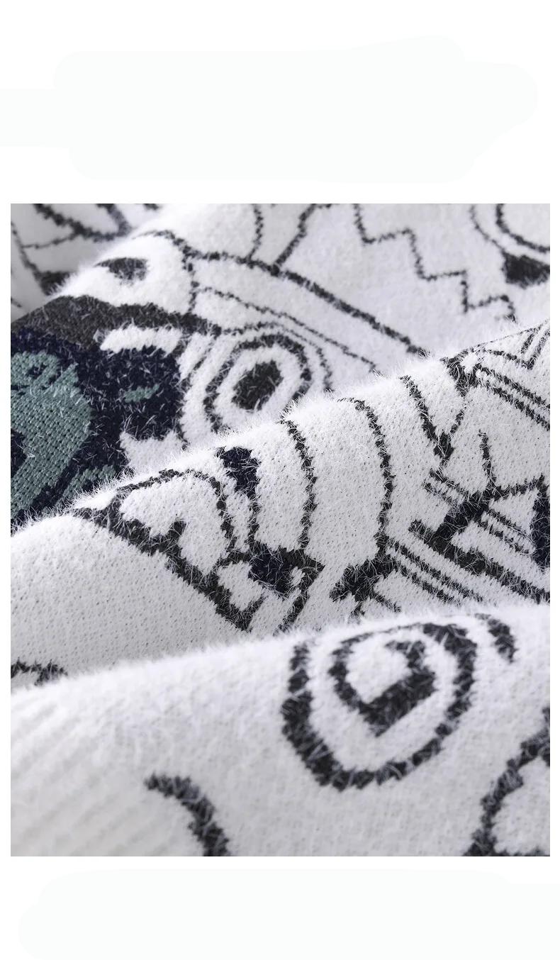 Round Collar Knitted Pullover Sweater Men 3 11830 7b2e1a