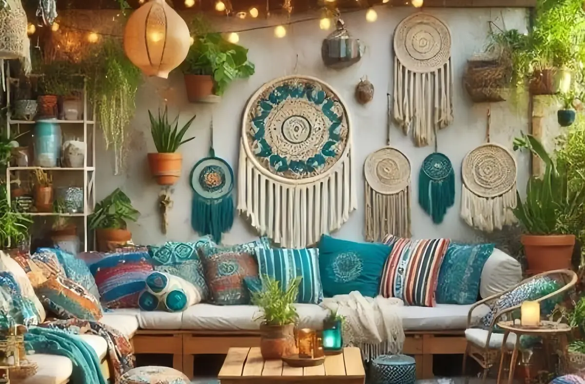 macrame wall decorations bohemian style rooms