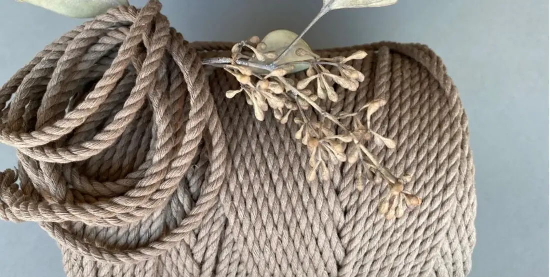 best organic macrame cord certified