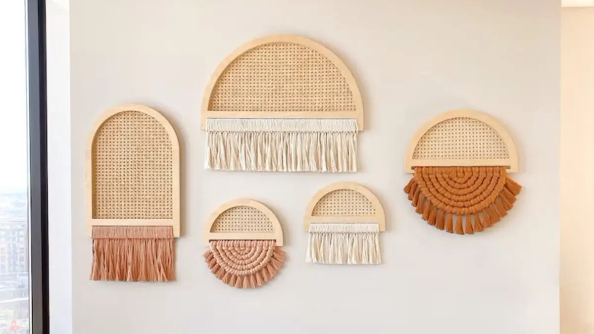 macrame art minimalist contemporary design