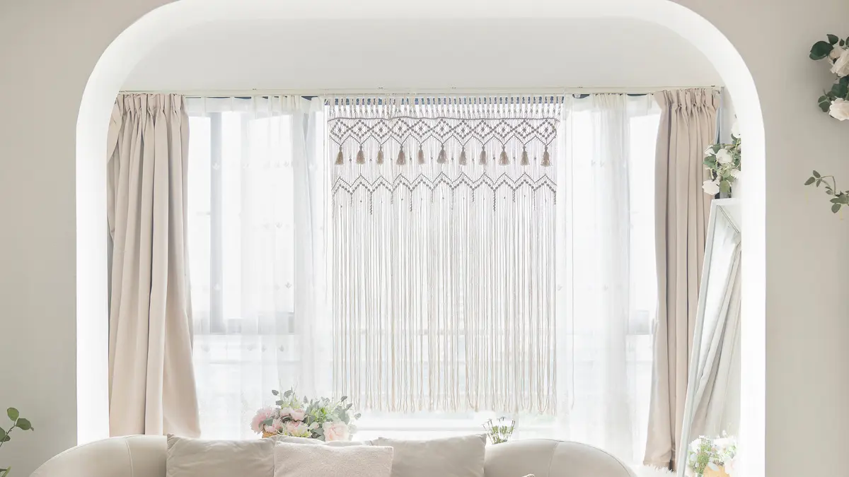 Unleash Instant Charm! 7 Stunning Macrame Lace Curtains Living Room Window Treatments You Need Now! 7 macrame lace curtains living room window treatments