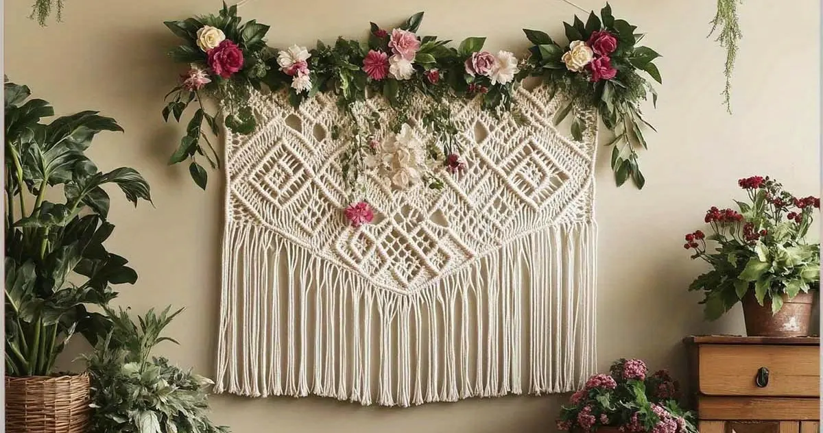 macrame wall decorations party event decorations