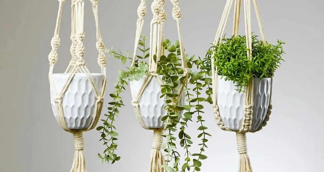best macrame cord for plant hangers
