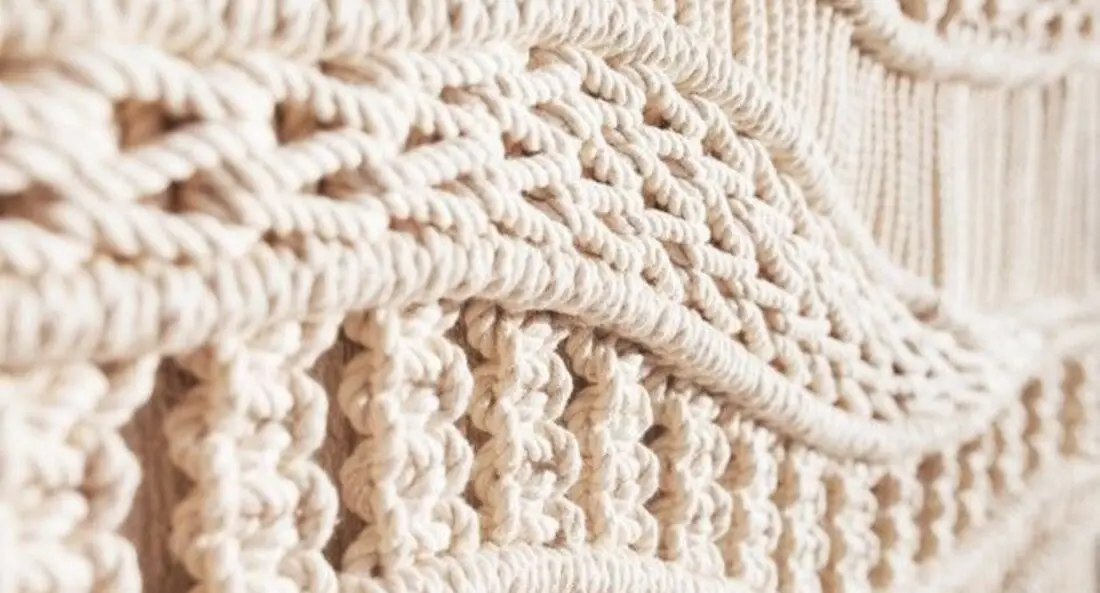 best white macrame cord classic elegance
