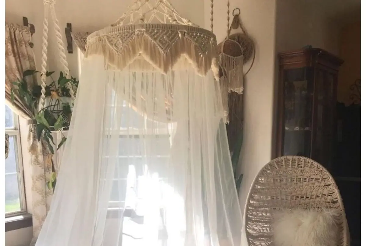 25+ Stunning Sweet Macrame Lace Curtains Nursery Baby Room Decor That Transform Your Baby's Room Into a Dreamy Paradise 6 macrame lace curtains nursery baby room decor