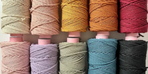 macrame cotton rope natural color variations
