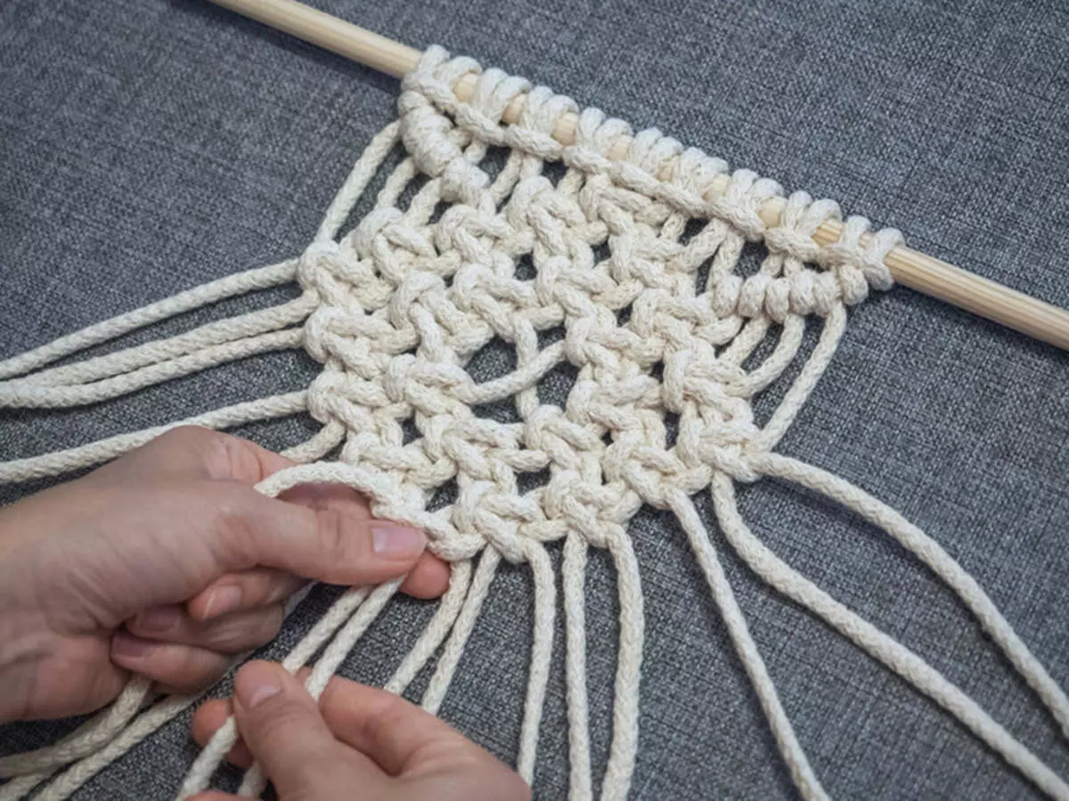 6mm rope macrame wall hanging patterns