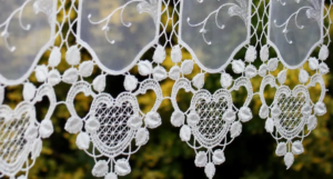 how to clean macrame lace curtains properly