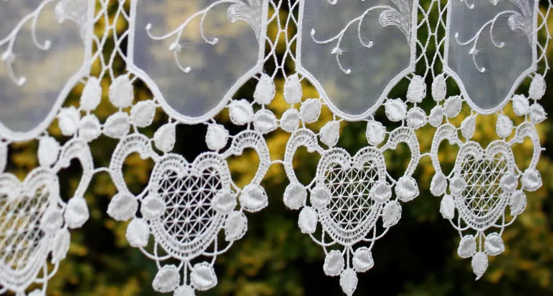 how to clean macrame lace curtains properly