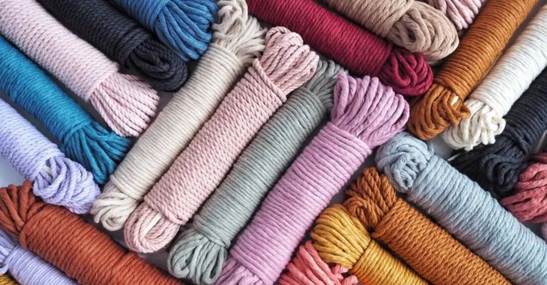 colorfast macrame cotton rope fade resistant