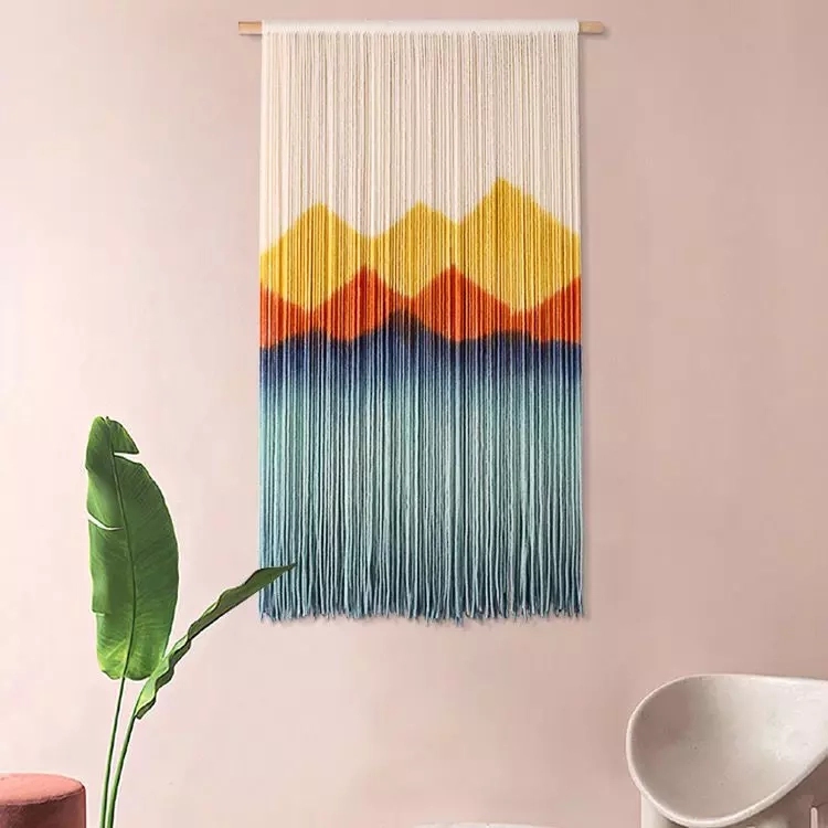 12 Stunning Wooden Beads Macrame Seasonal Decoration Ideas That Transform Your Home Year-Round 2 simple light macrame curtain 1