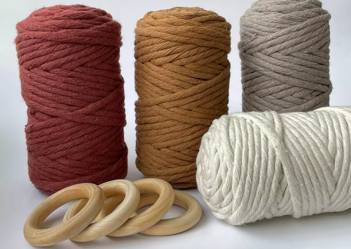 cotton rope for macrame projects