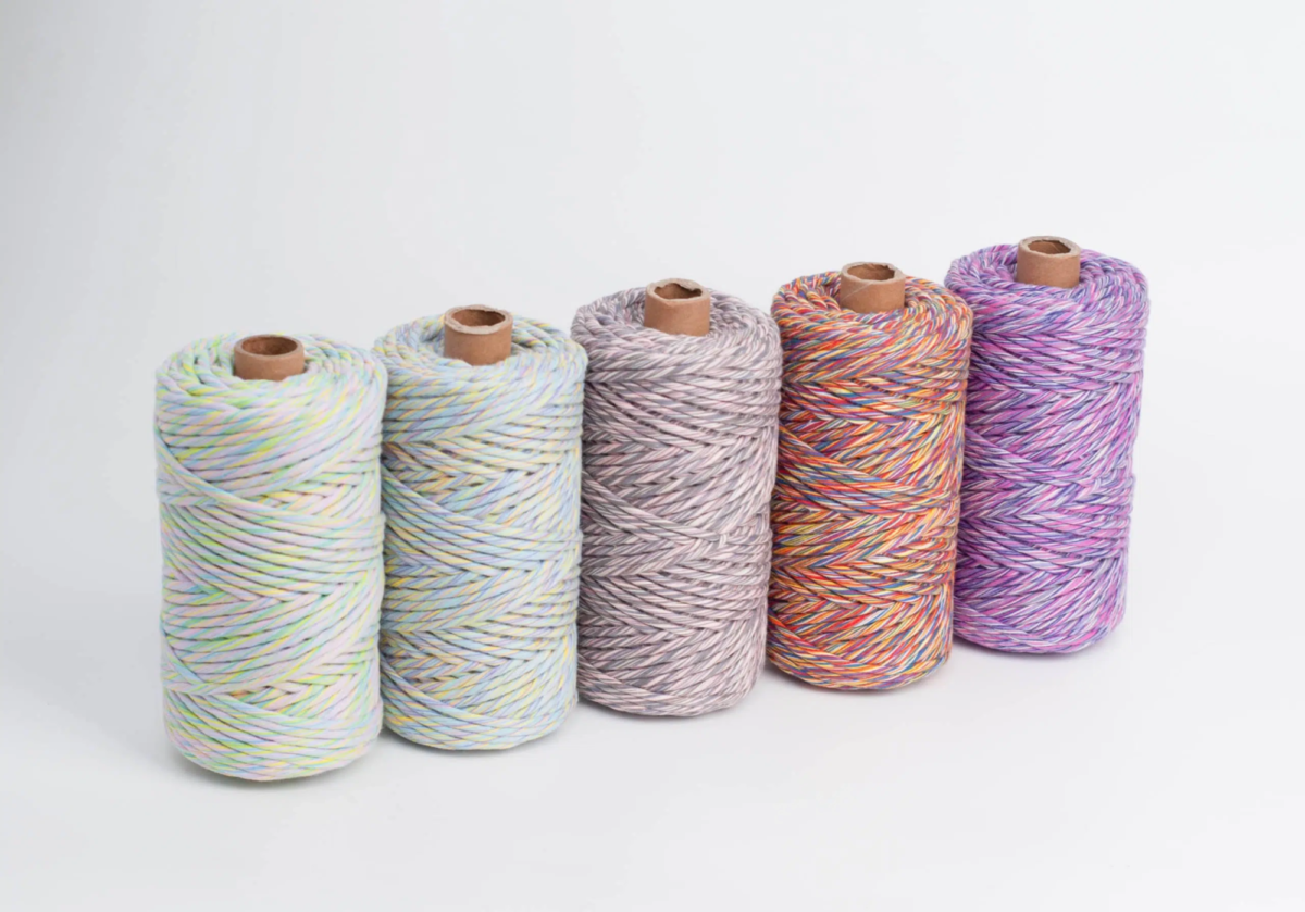 single strand macrame cord color combinations