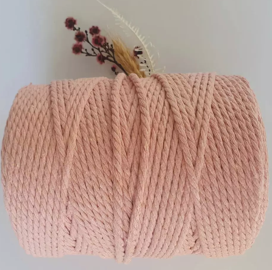 4mm single strand macrame cord wall hanging